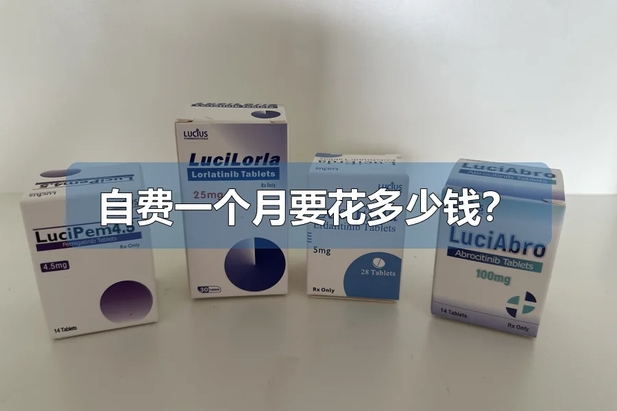 自费一个月要花多少钱？